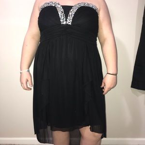 Black homecoming dress